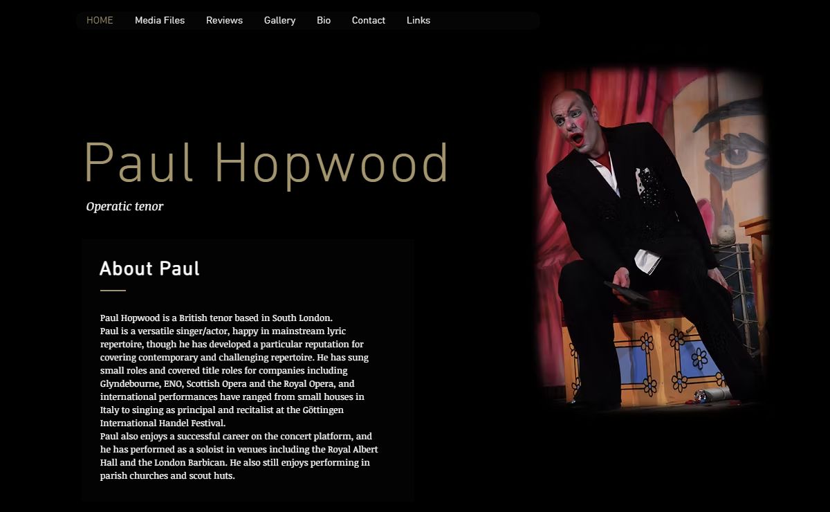 Tenor | Paul Hopwood