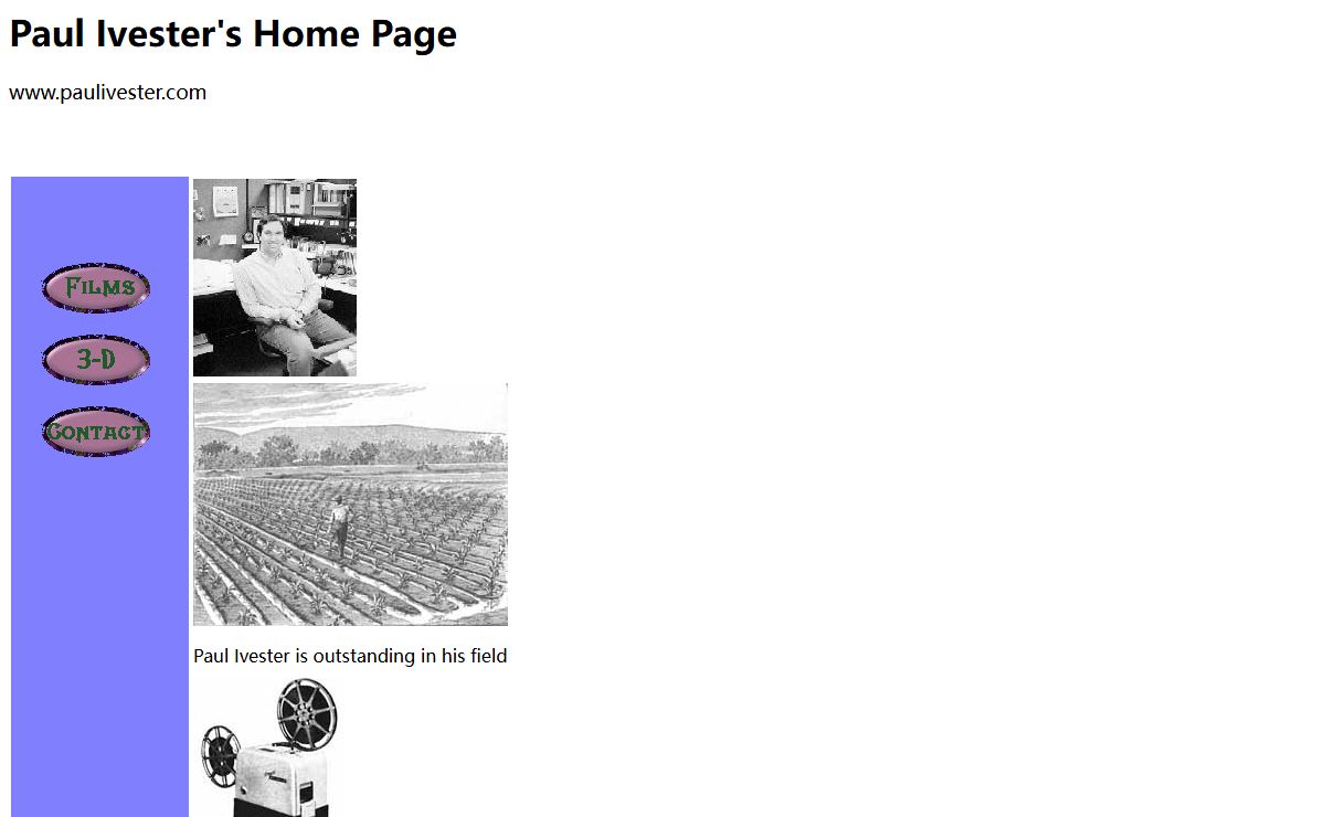 Paul Ivester's Home Page - www.paulivester.com