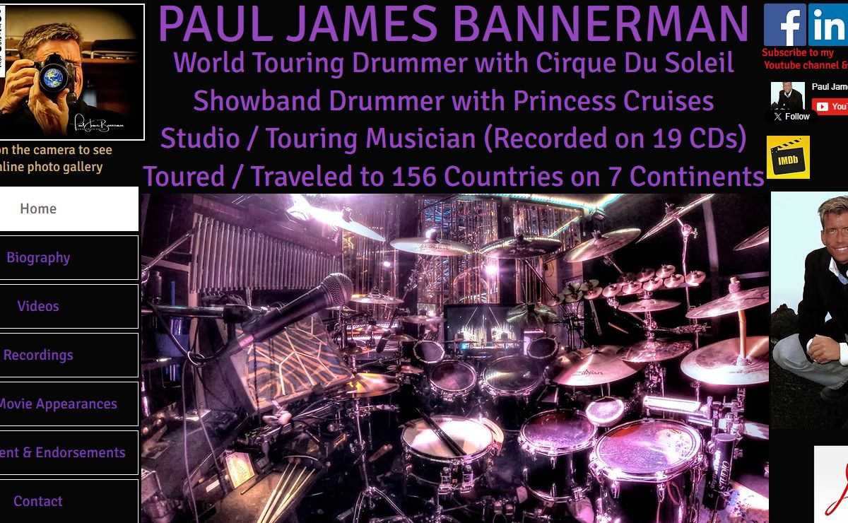 Drummer | United States | Pauljbannerman