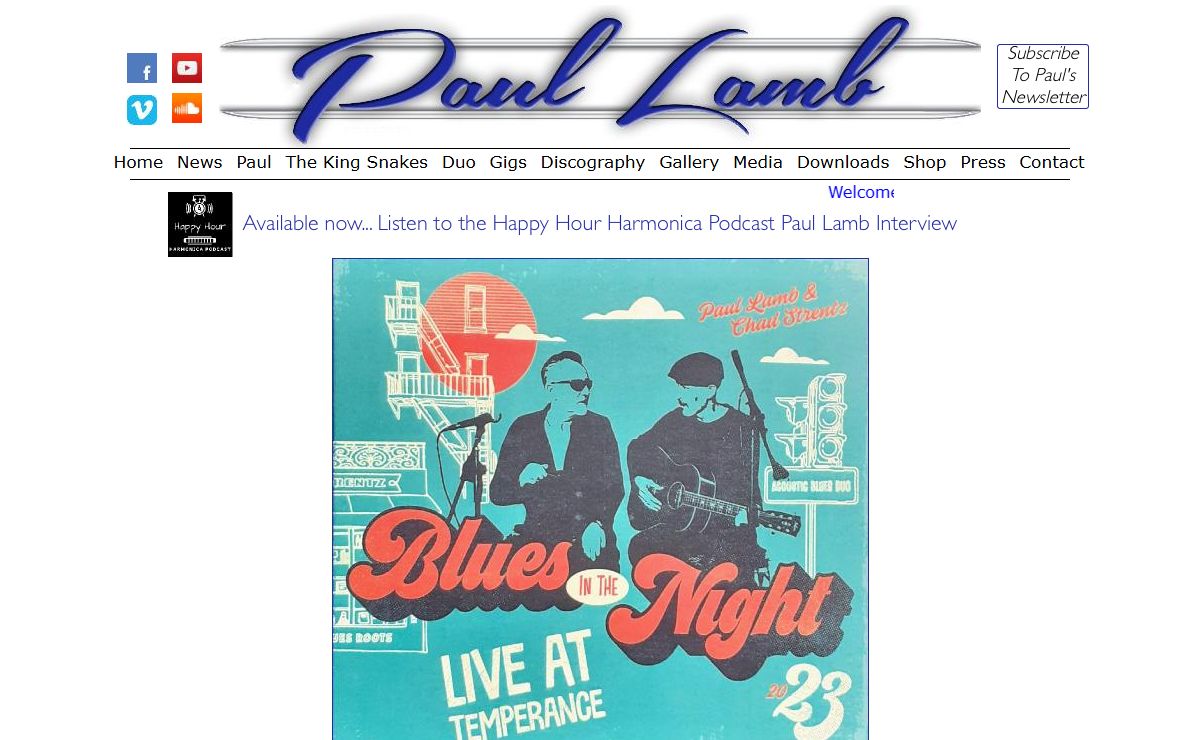 Paul Lamb Undisputed Master of the Blues Harmonica