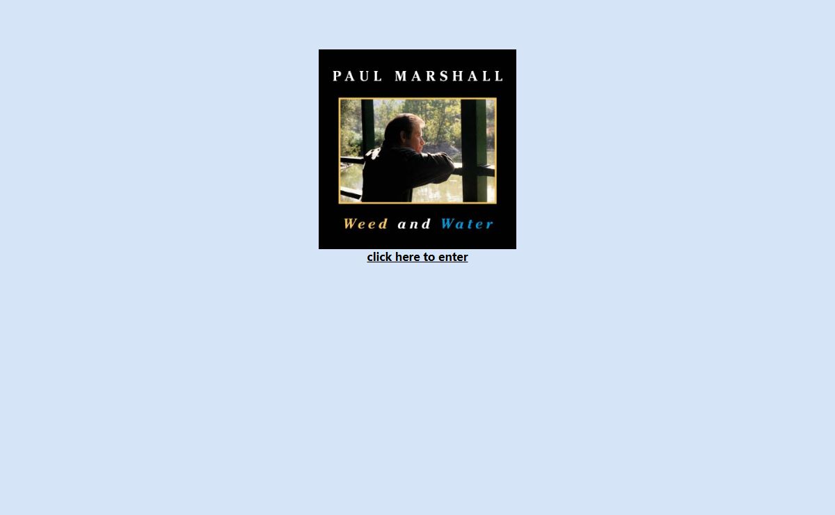 Paul Marshall - Musician, singer, songwriter, bass player, producer