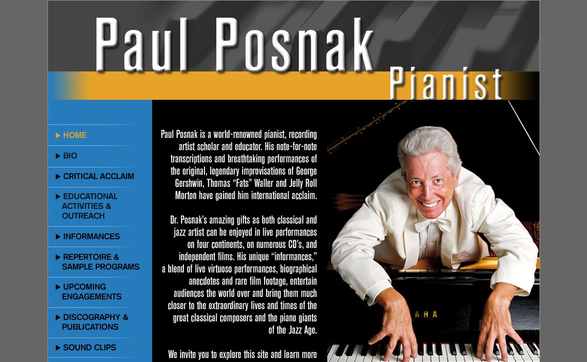 Paul Posnak Pianist