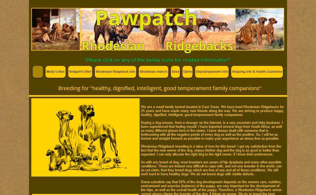 Home | pawpatch-rhodesians