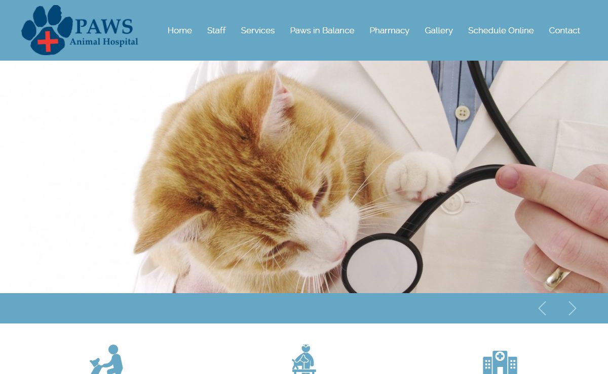 PAWS Animal Hospital - Home