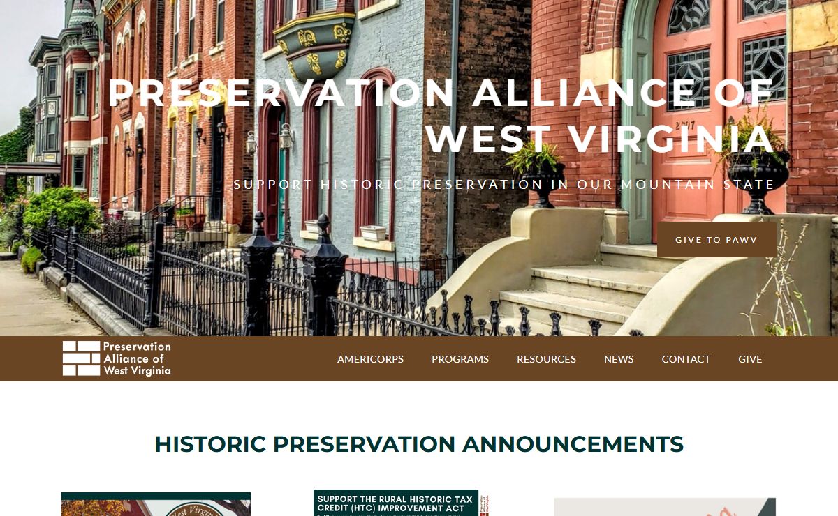 PAWV - Historic Preservation in our Mountain State