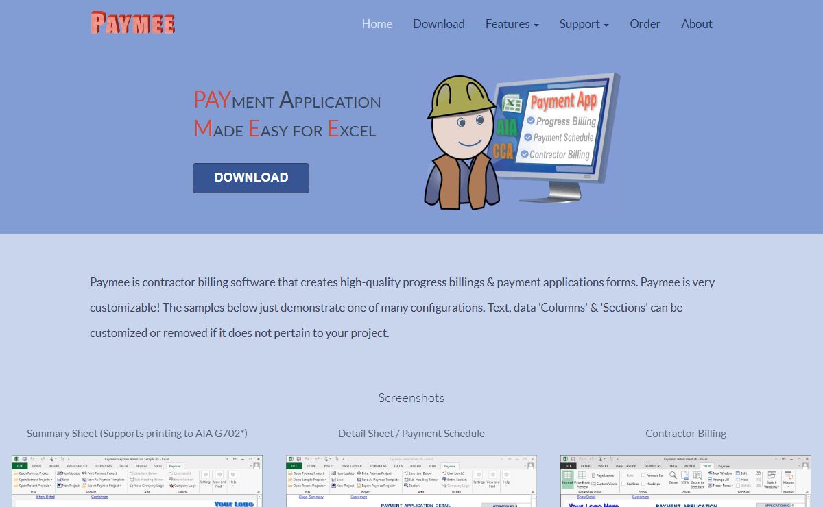 Progress Payment Billing Software - Print to AIA G702