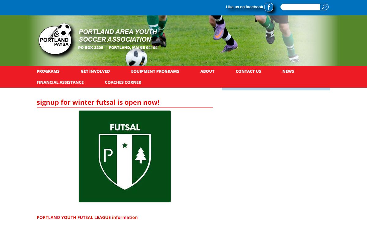 PAYSA | Portland Area Youth Soccer Association