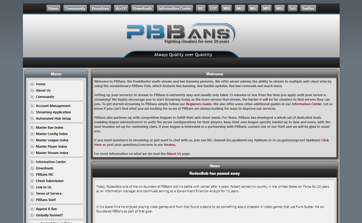 PBBans | Always Quality over Quantity