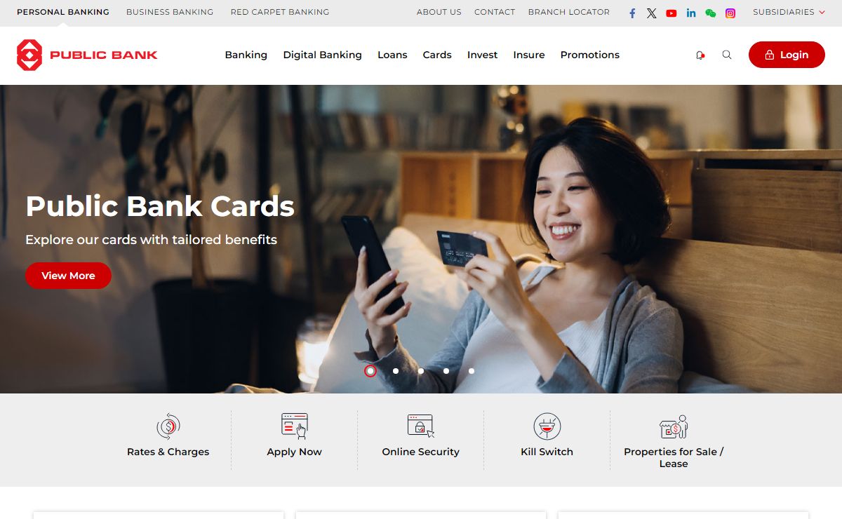 Public Bank Berhad | Personal Banking | Home