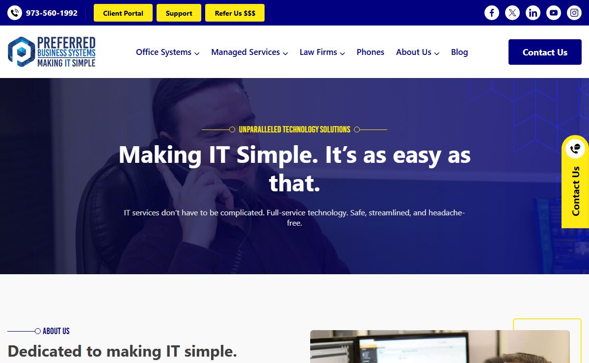 Technology Solutions & Office Systems | NJ, NY, PA - Preferred Business Systems