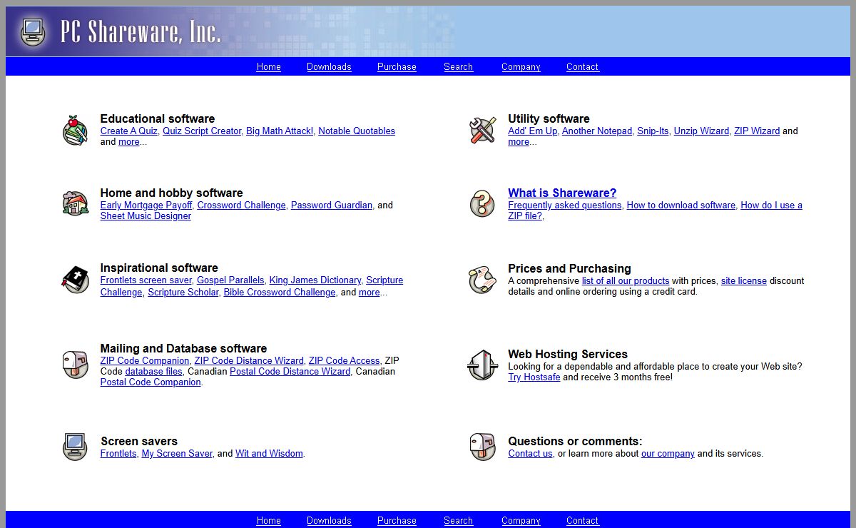 PC Shareware, Inc. - Try before you buy software!