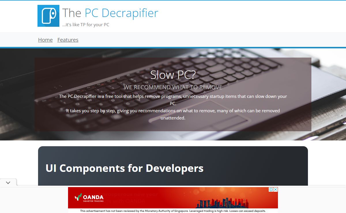 The PC Decrapifier
