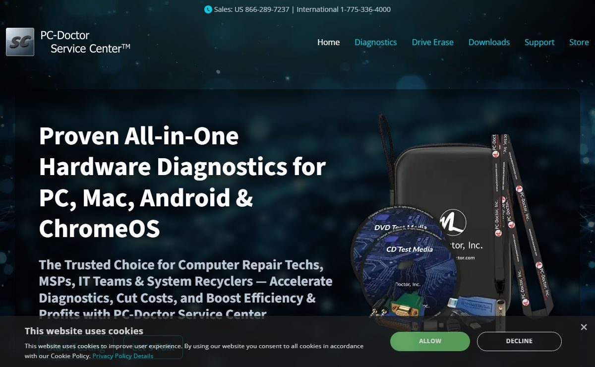 PC, Mac, Android & ChromeOS Diagnostics for Techs, MSPs, IT Depts. & Recyclers
