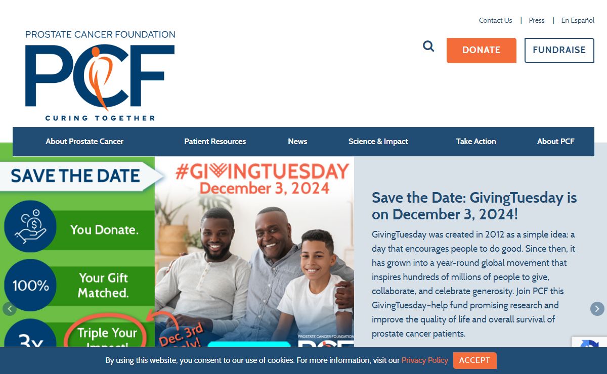 PCF-Curing Together | PCF | Prostate Cancer Foundation | Prostate Cancer Symptoms