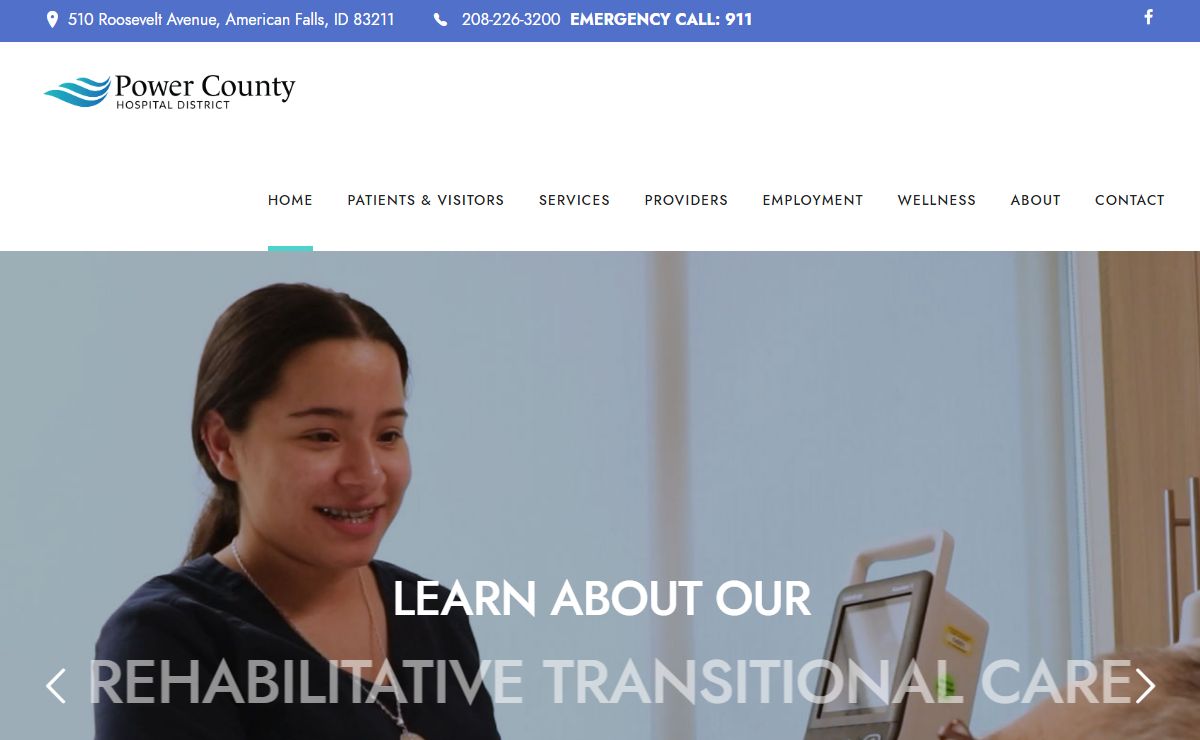 Power County Hospital – All new site.