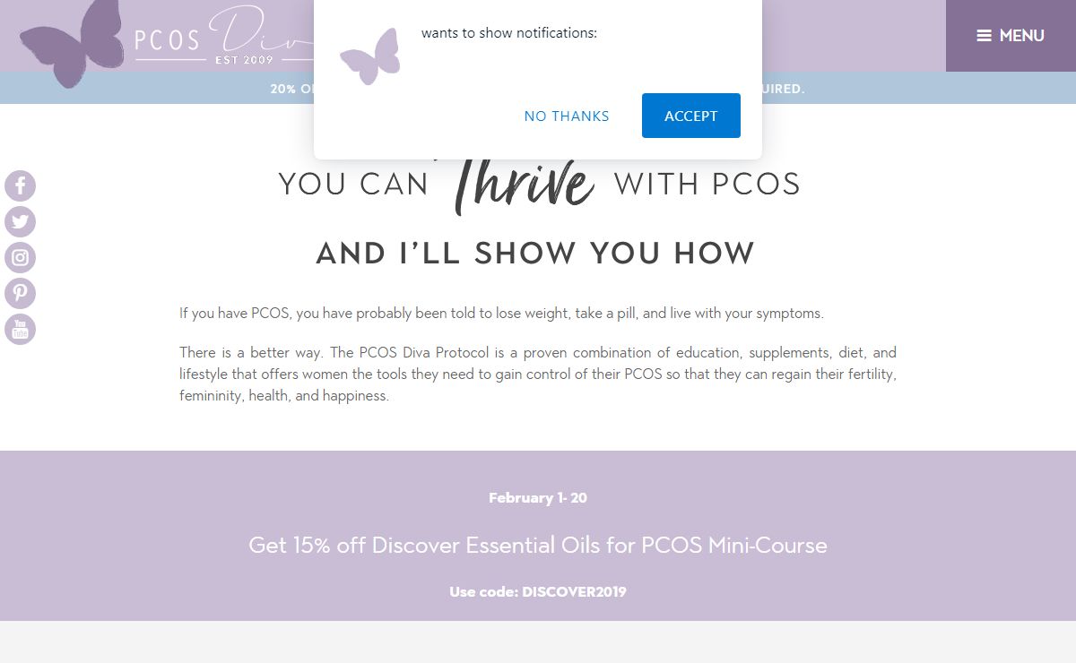 PCOS Diva | Polycystic Ovarian Syndrome Help & Diet Plans