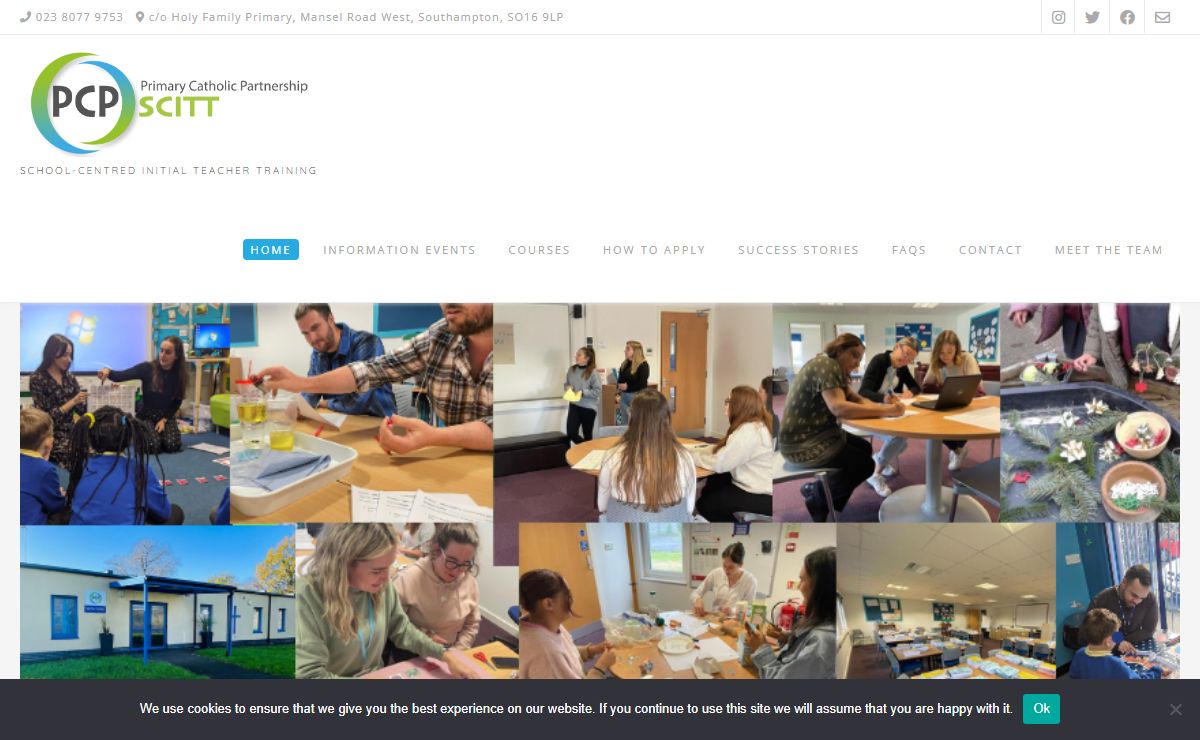 PCP SCITT – School-Centred Initial Teacher Training