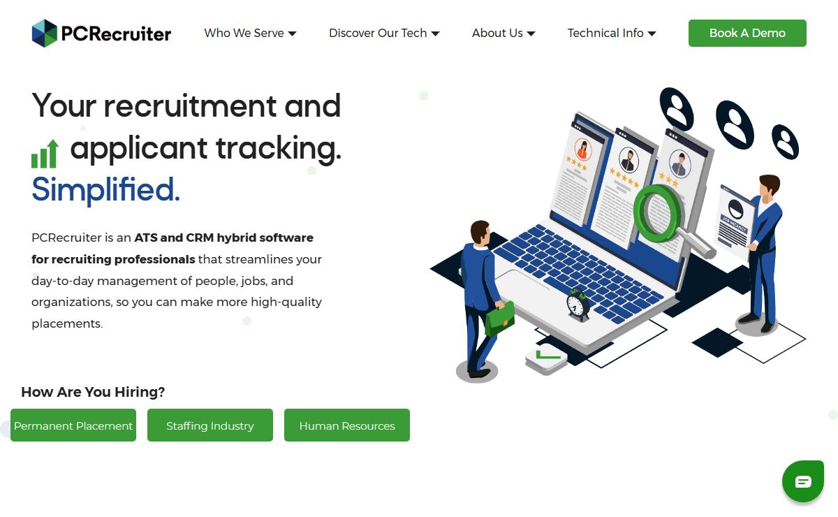 PCRecruiter - Recruitment Software & Applicant Tracking System