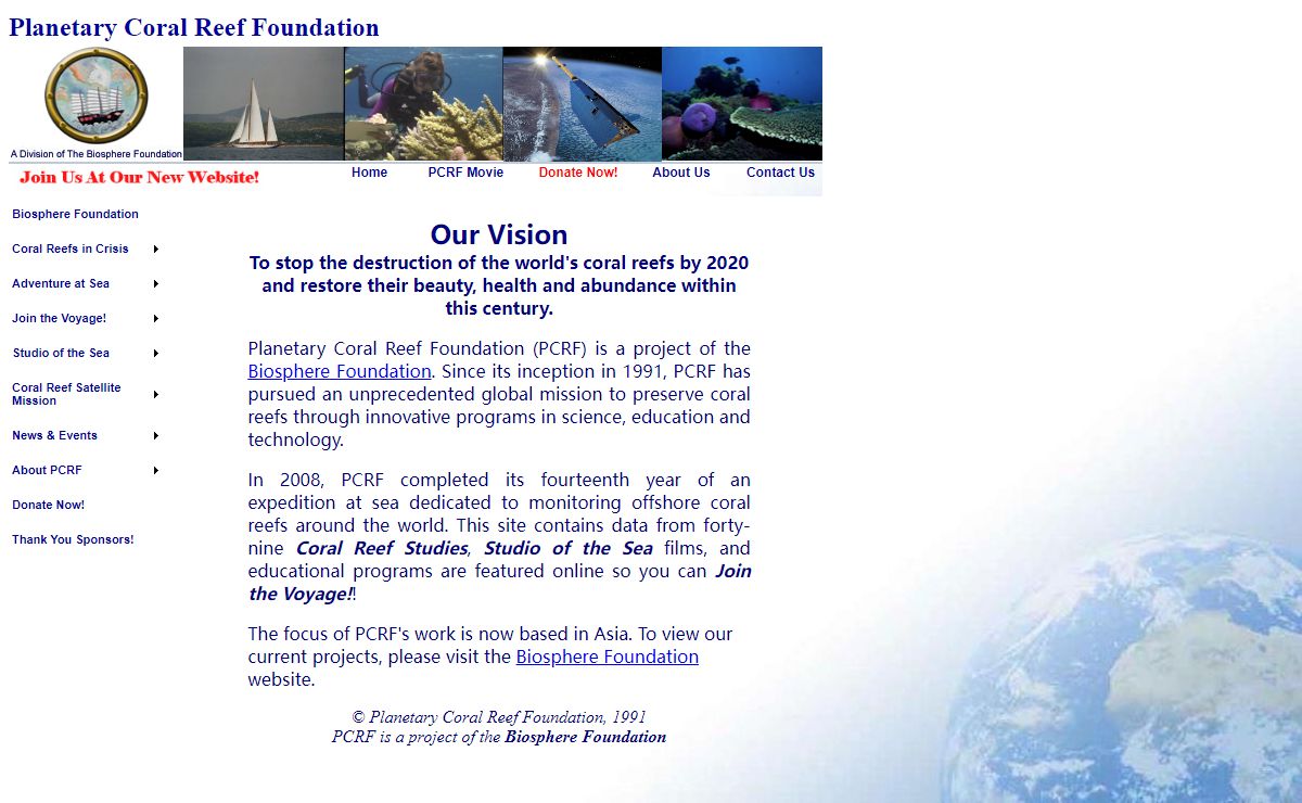 ::Planetary Coral Reef Foundation:: PCRF