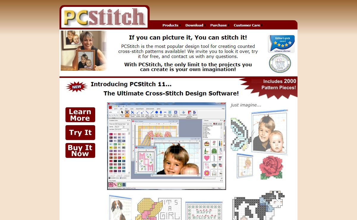 PCStitch: Premier Cross Stitch Software