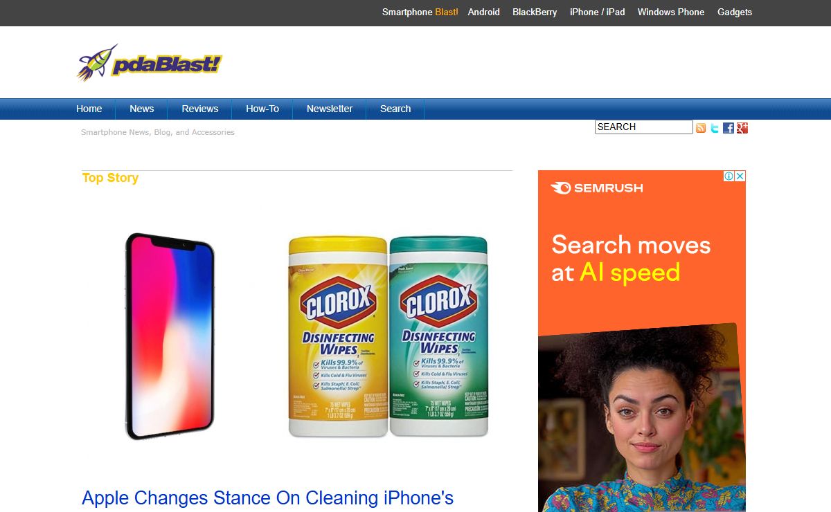 pdaBlast! - The PDA, Smartphone, and Gadget Blog