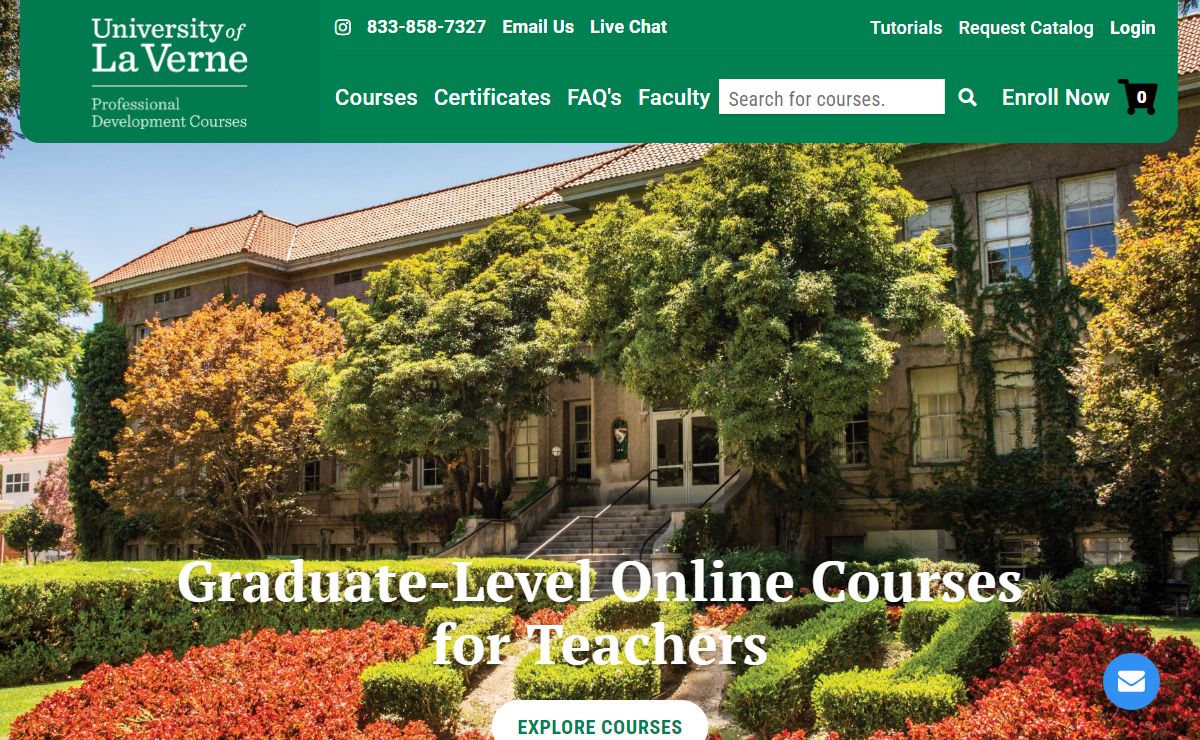 Professional Development Courses | Online Graduate Courses for Teachers