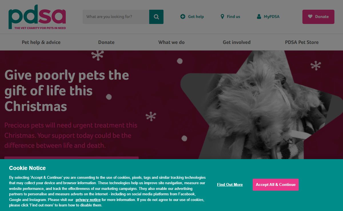 The vet charity for pets in need - PDSA