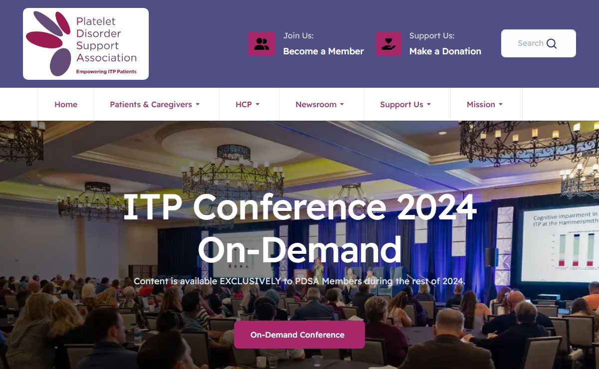 Platelet Disorder Support Association - Empowering ITP Patients - Home
