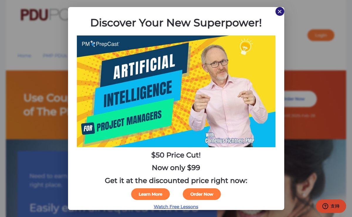 Earn PDUs anytime, anywhere.
