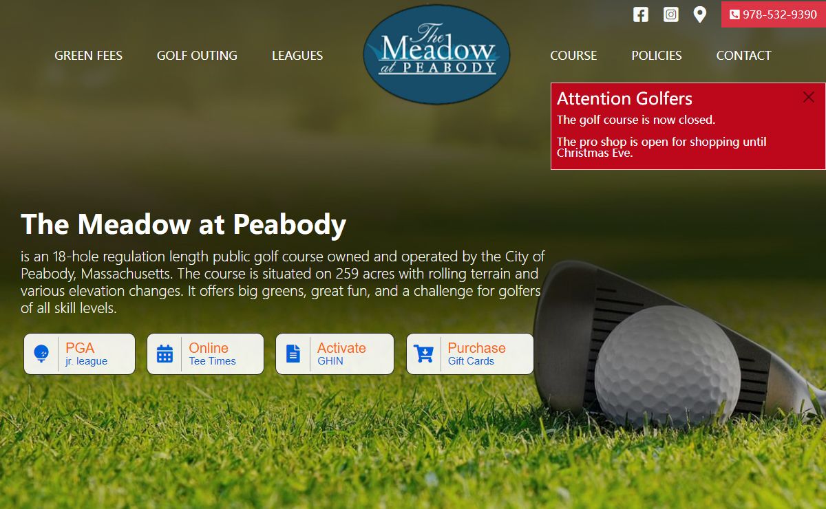 The Meadow at Peabody Golf Course - City of Peabody