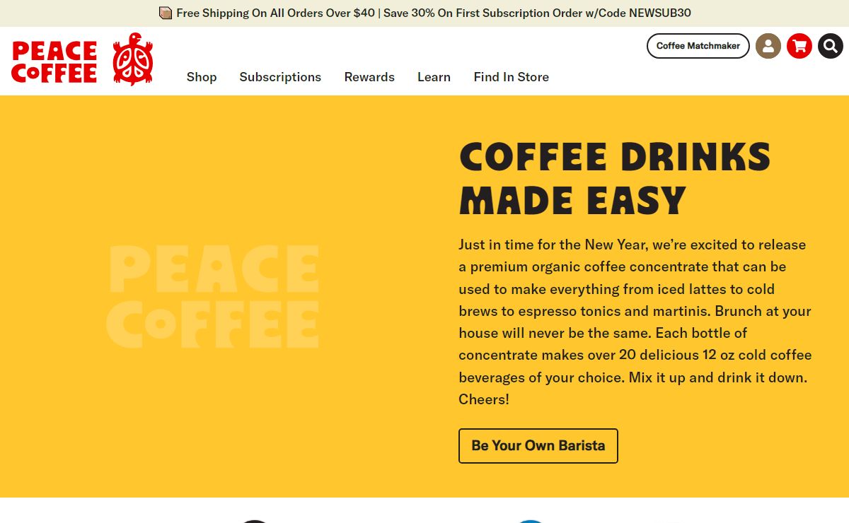 Peace Coffee | Organic, Fair Trade, Fresh Roasted in Minneapolis, MN