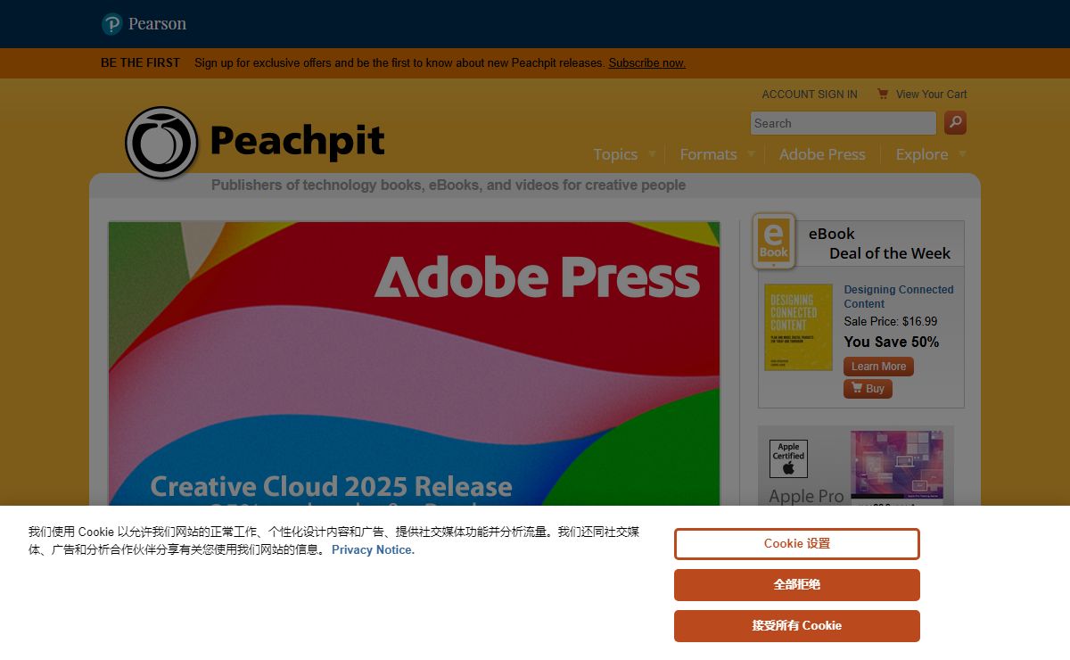 Peachpit: Publishers of technology books, eBooks, and videos for creative people