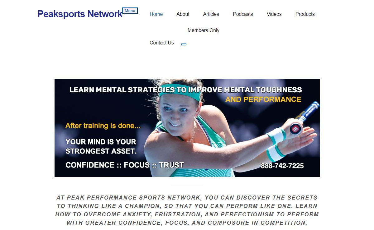 Peaksports Network | Sports Psychololgy Articles