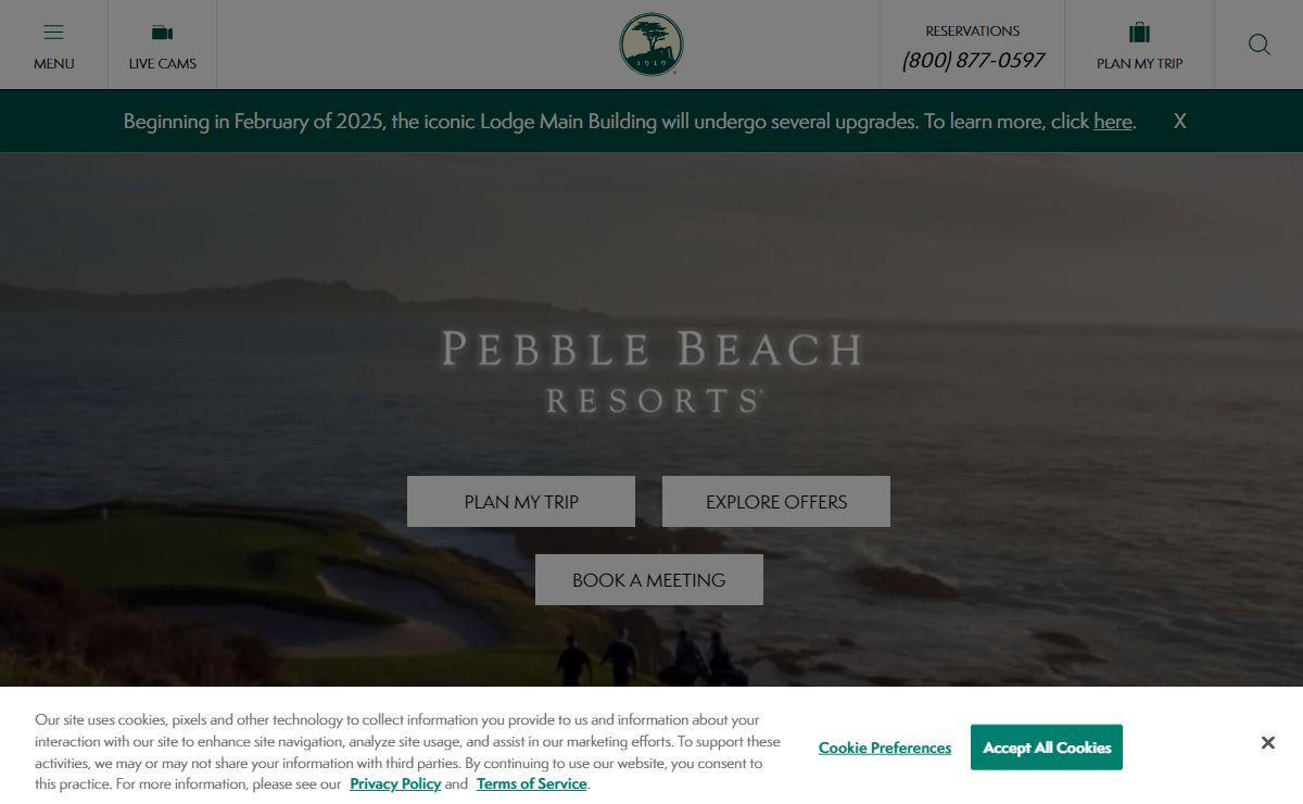 Pebble Beach Resorts | Golf Courses, Resorts, Spa