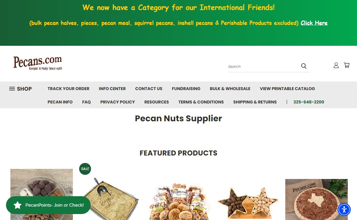 Top Pecan Nuts Supplier | Fresh Pecans Online
