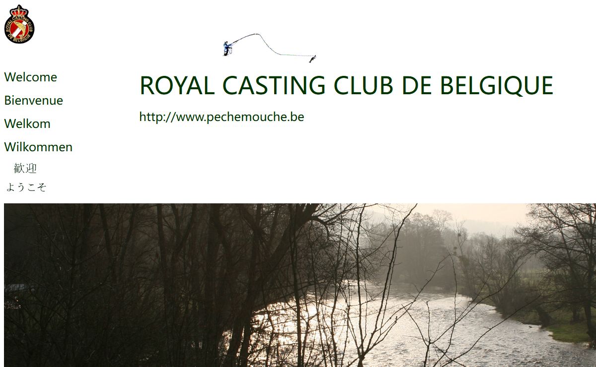 '..... Royal Casting Club de Belgique - Pêche à la Mouche - Fly Fishing.....';