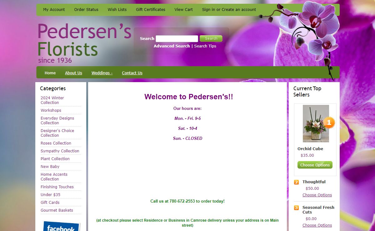 Florist Camrose and Flowers Camrose and More at PedersensFlorists.com
