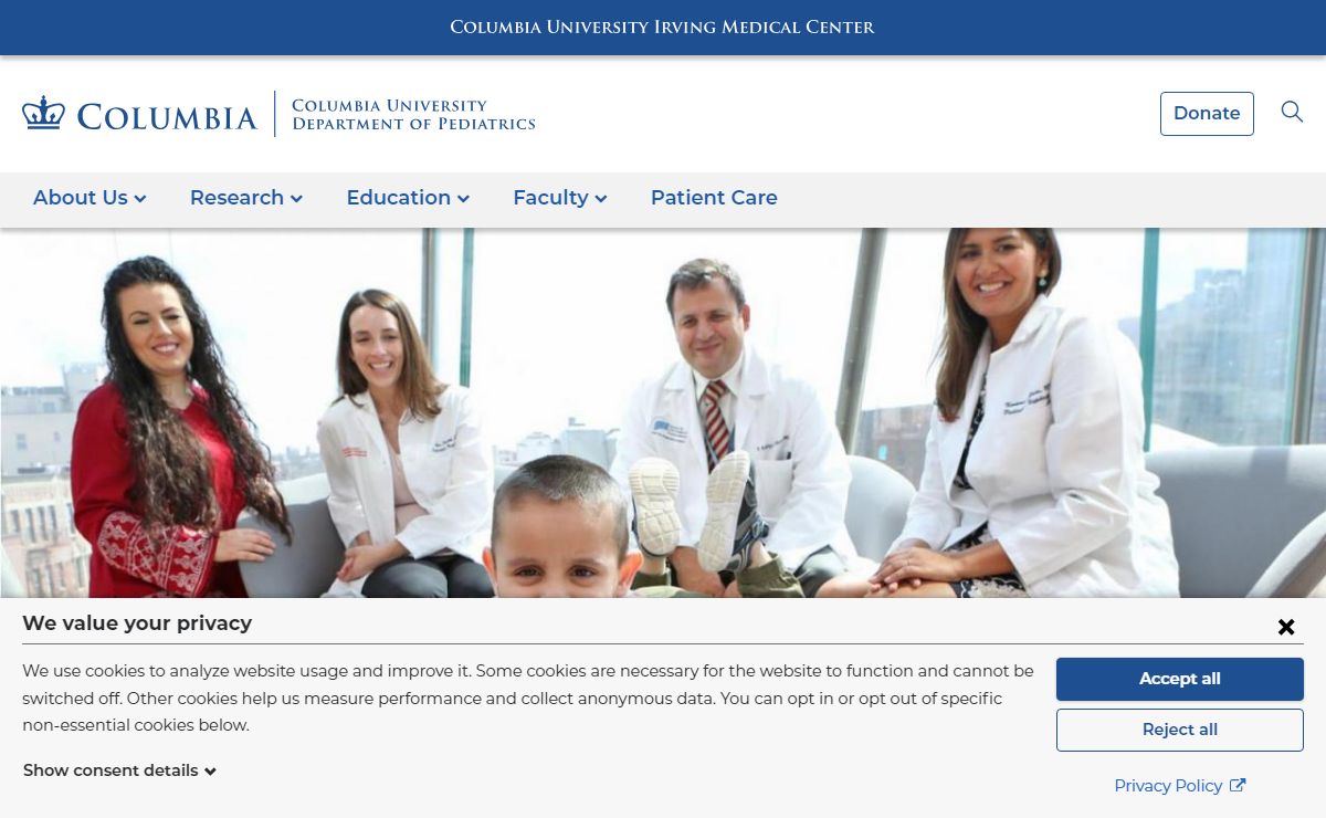 Department of Pediatrics