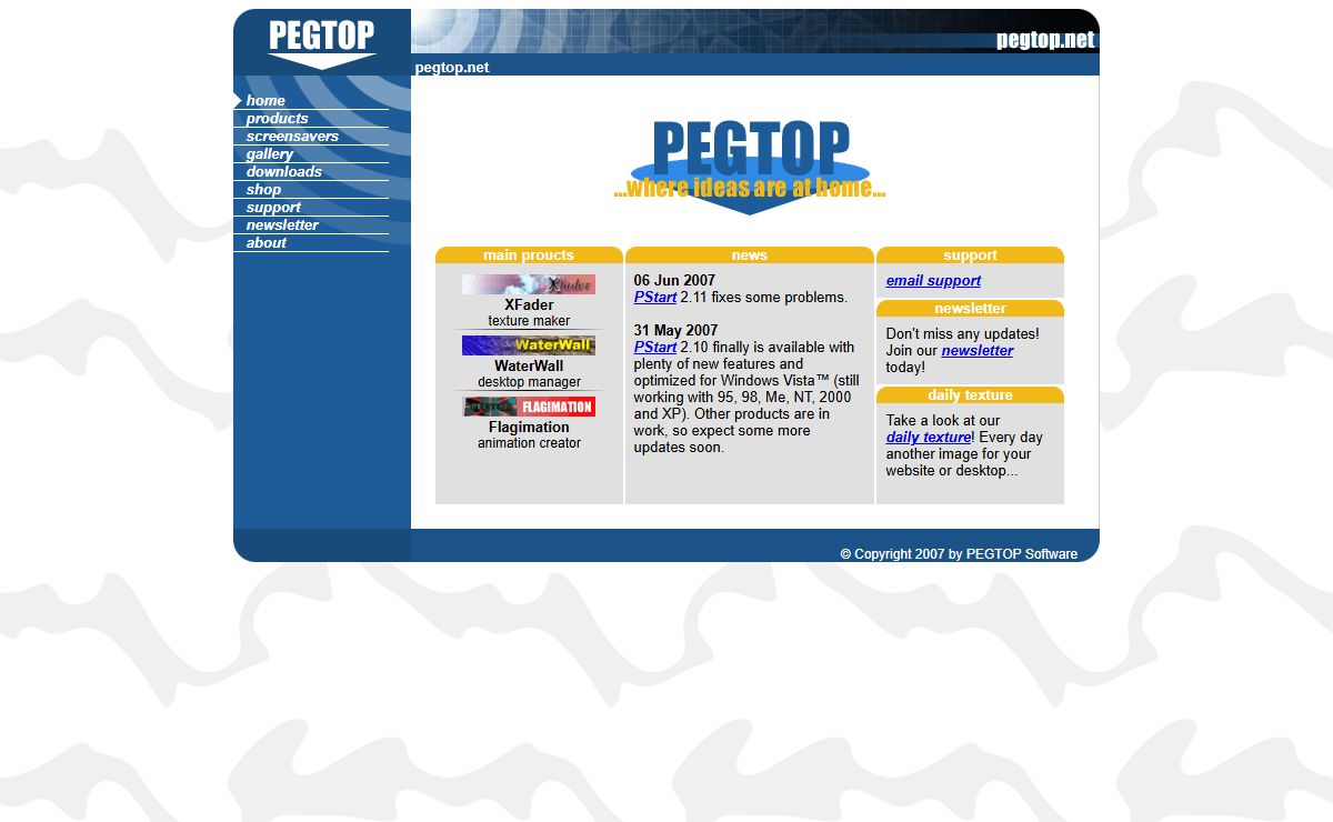 Pegtop Home