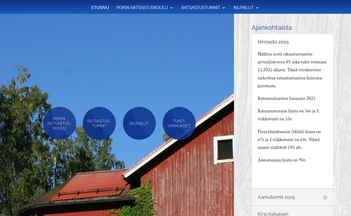 Peikin Ratsastuskoulu |