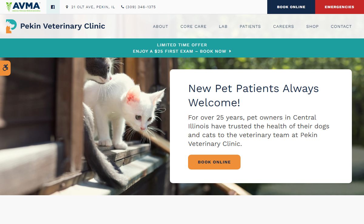 Welcome to Pekin Veterinary Clinic | Pekin Veterinary Clinic Vets