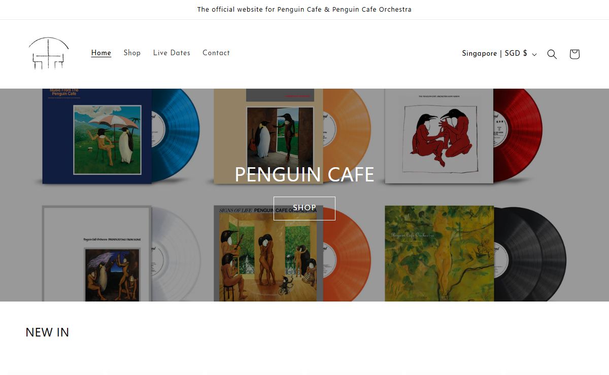 The Official Shop for Penguin Cafe and Penguin Cafe Orchestra – Penguin Cafe Official Store