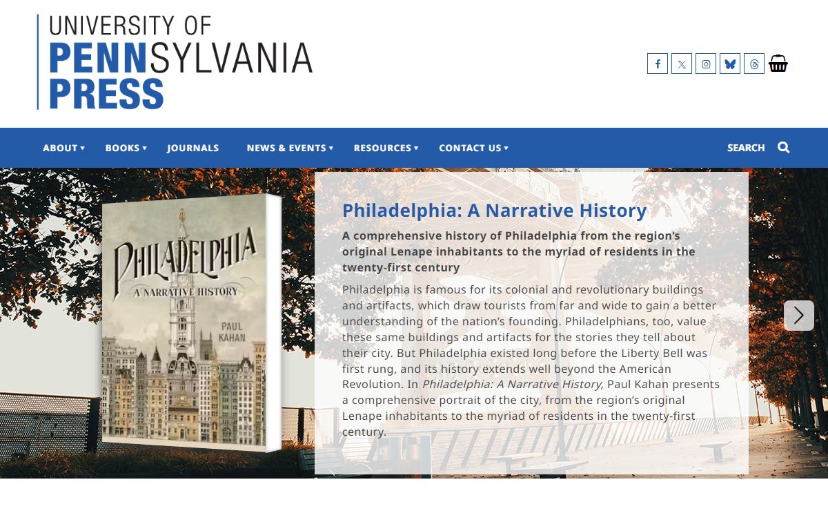 Homepage - University of Pennsylvania Press