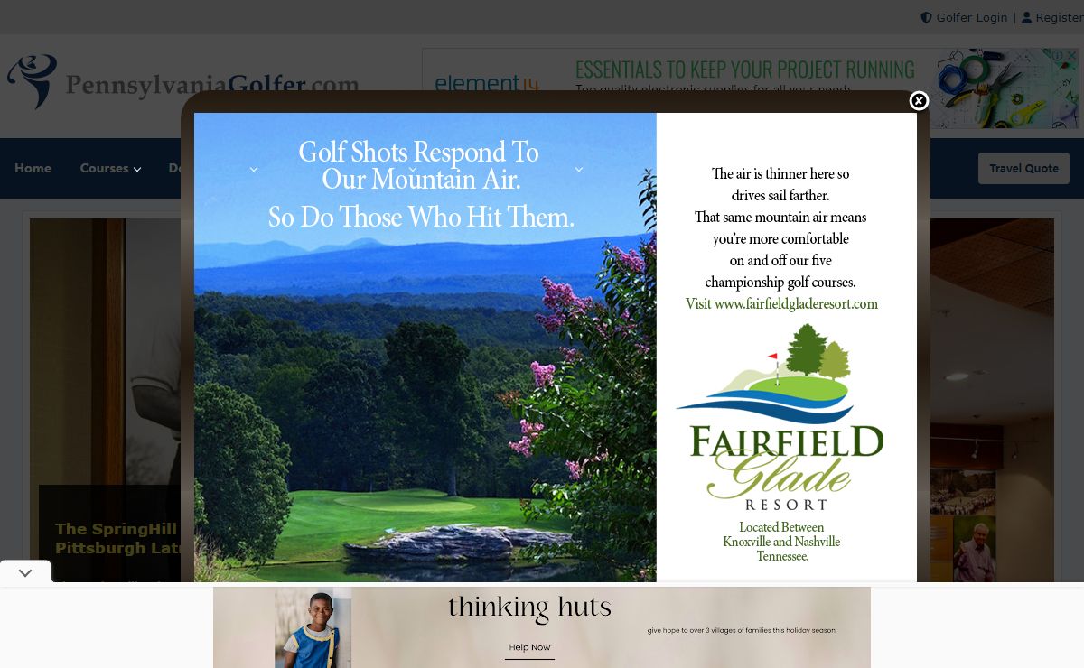 Pennsylvania Golf - Pennsylvania Golf Courses Directory