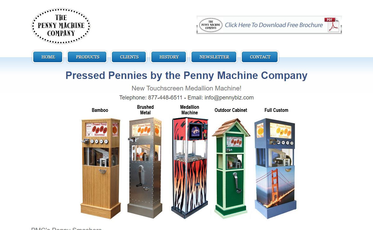 Penny Machine, Pressed Pennies and Coin Press Machine, Penny Smasher