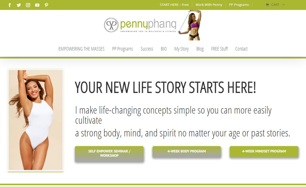 Penny Phang Official | Wellness Fitness Specialist | Self Empower Coach