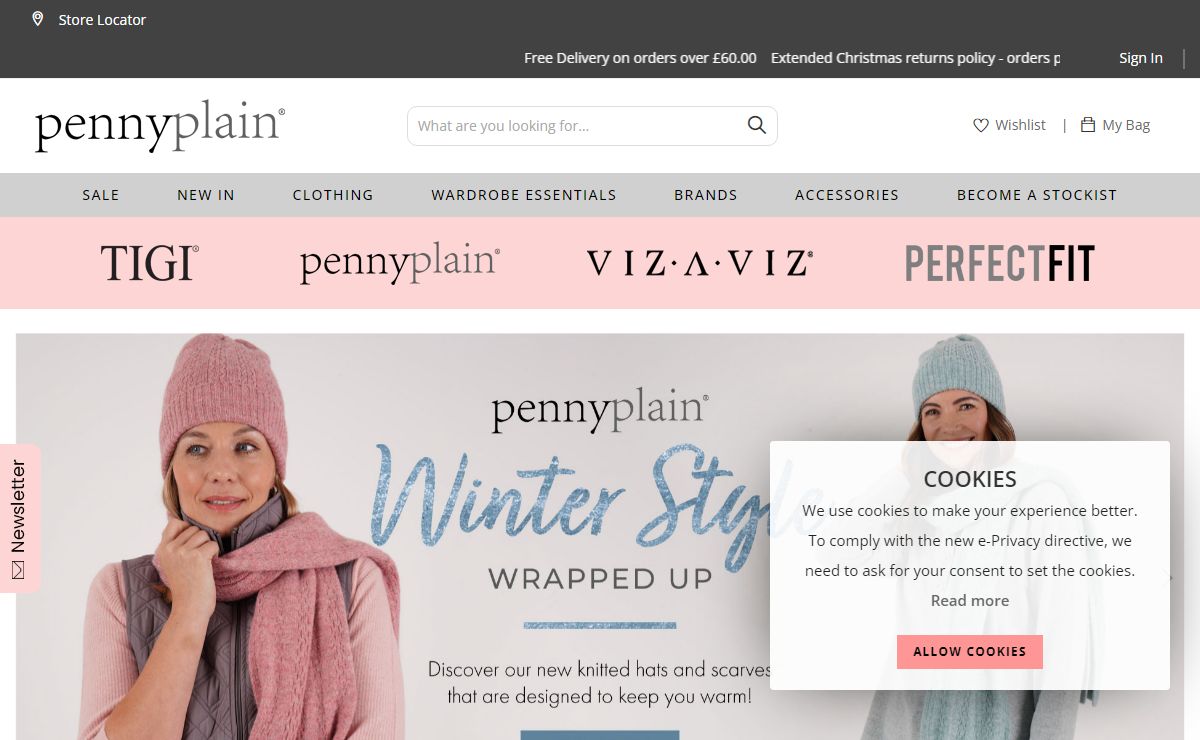 Official Clothing Store for Penny Plain, TIGI & VIZ-A-VIZ