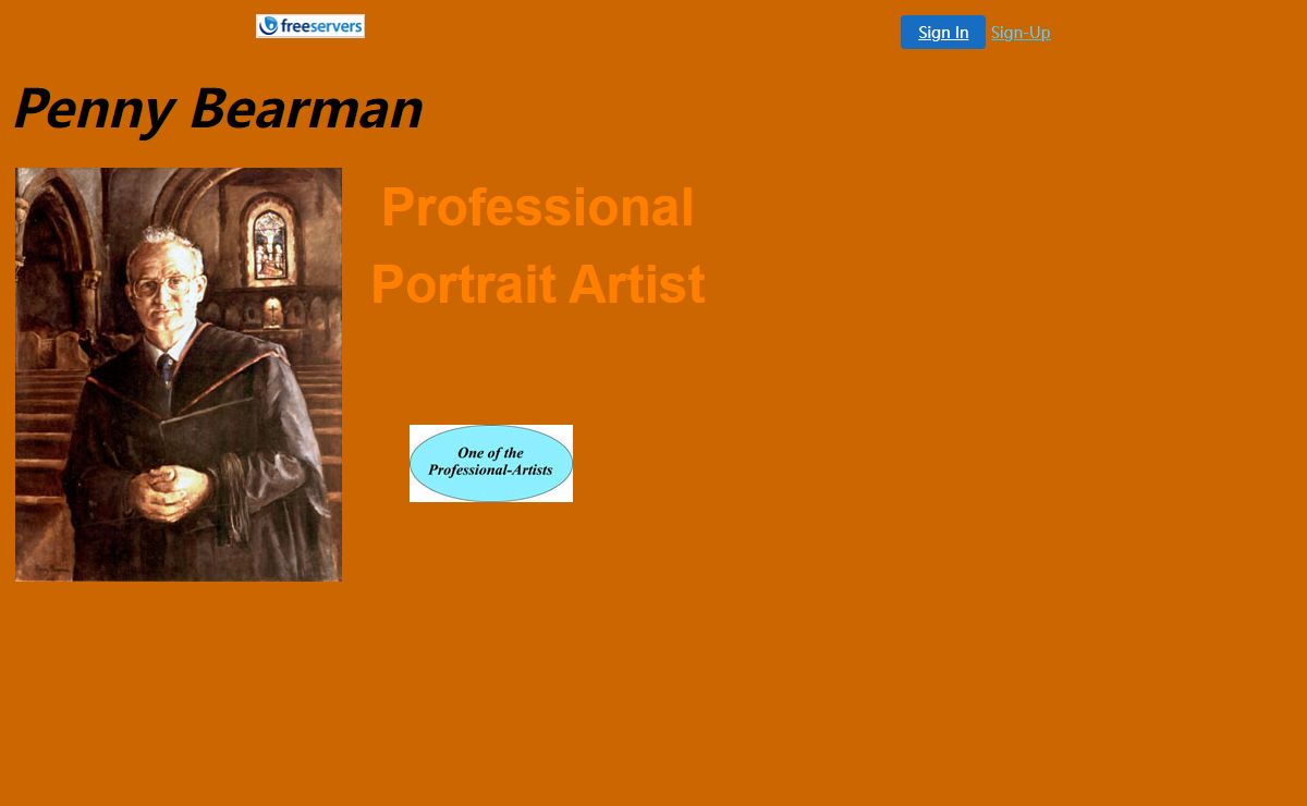 Penny Bearman Professional Portrait Artist