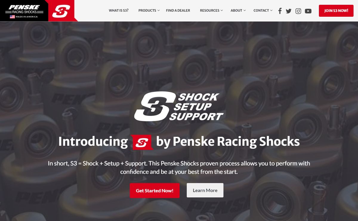 Penske Racing Shocks - Home Page