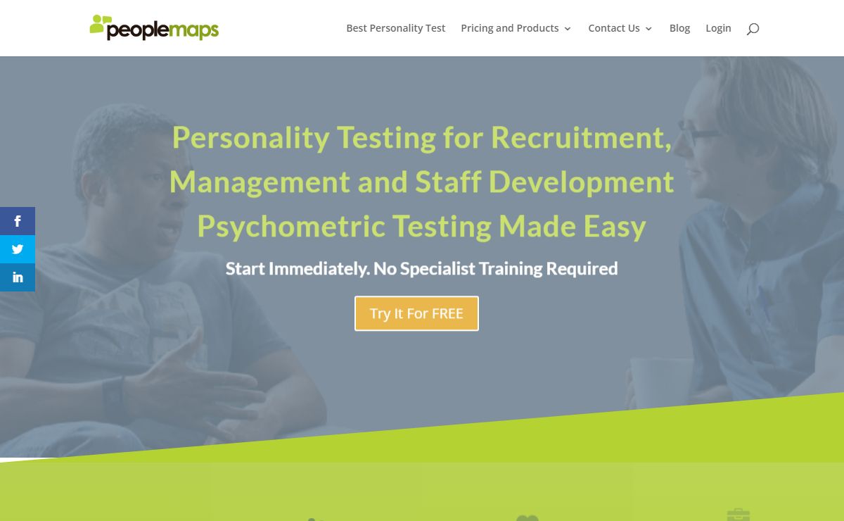 Personality Testing for Recruitment. Psychometric Testing